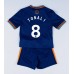 Newcastle United Sandro Tonali #8 Barnkläder Tredje matchtröja till baby 2025-26 Kortärmad (+ Korta byxor) Billigt